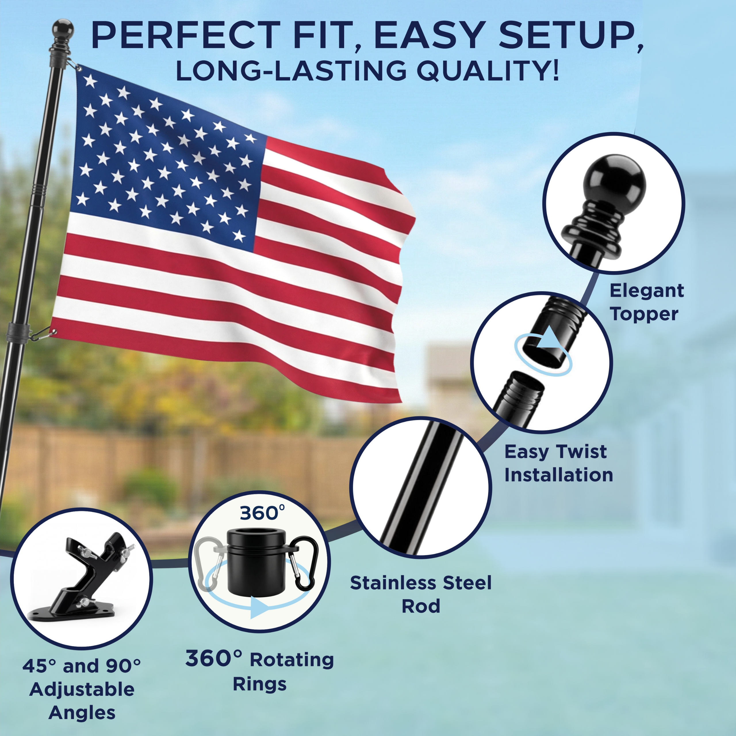 Flag Pole Project2560x2560