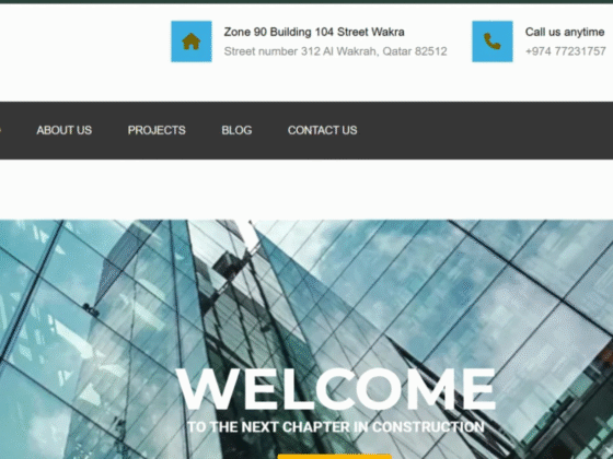 AL ZAHRA website development